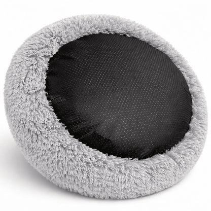 Turnspin Burrow Bed – Covered Plush Bed for Cats & Small Dogs