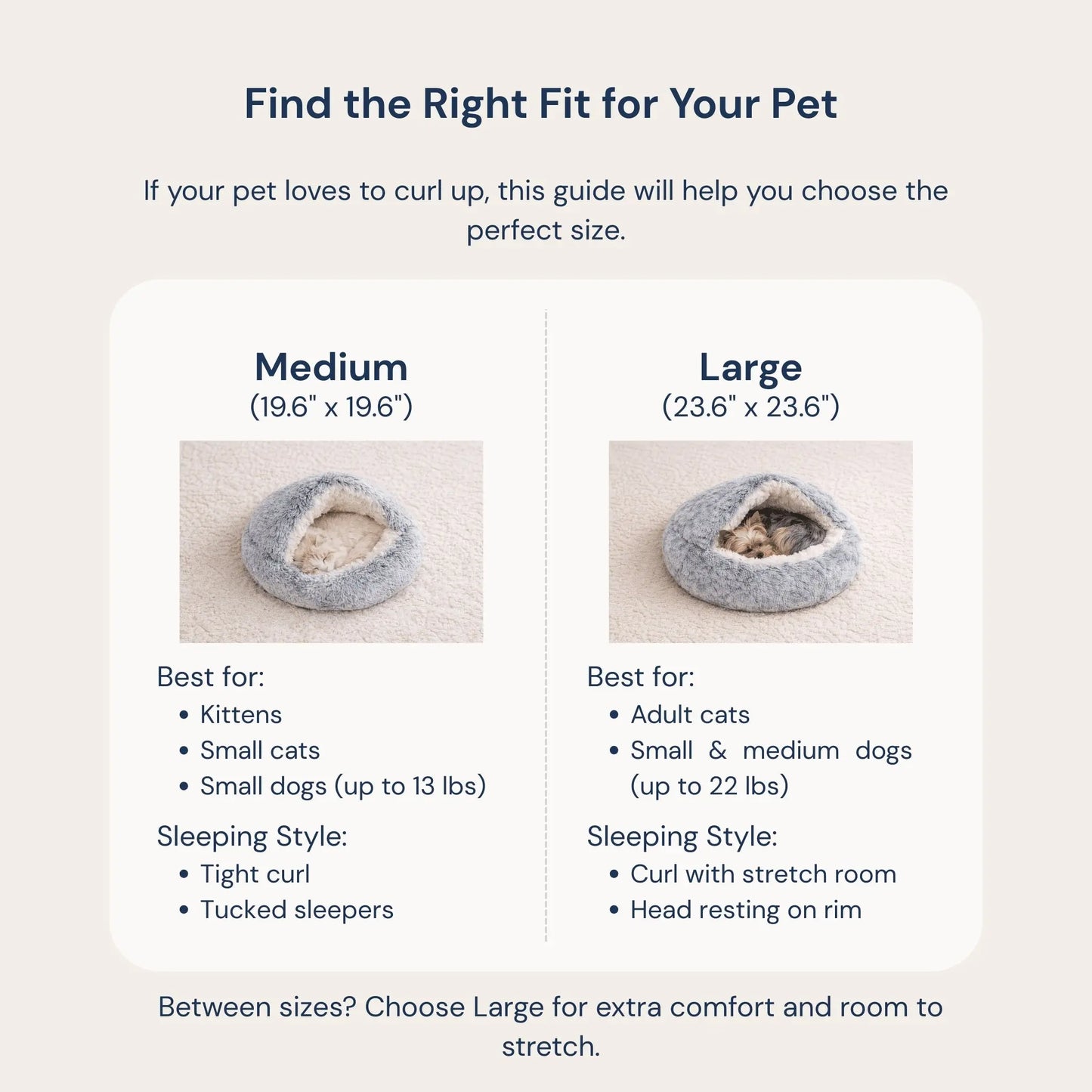 Turnspin Burrow Bed – Covered Plush Bed for Cats & Small Dogs