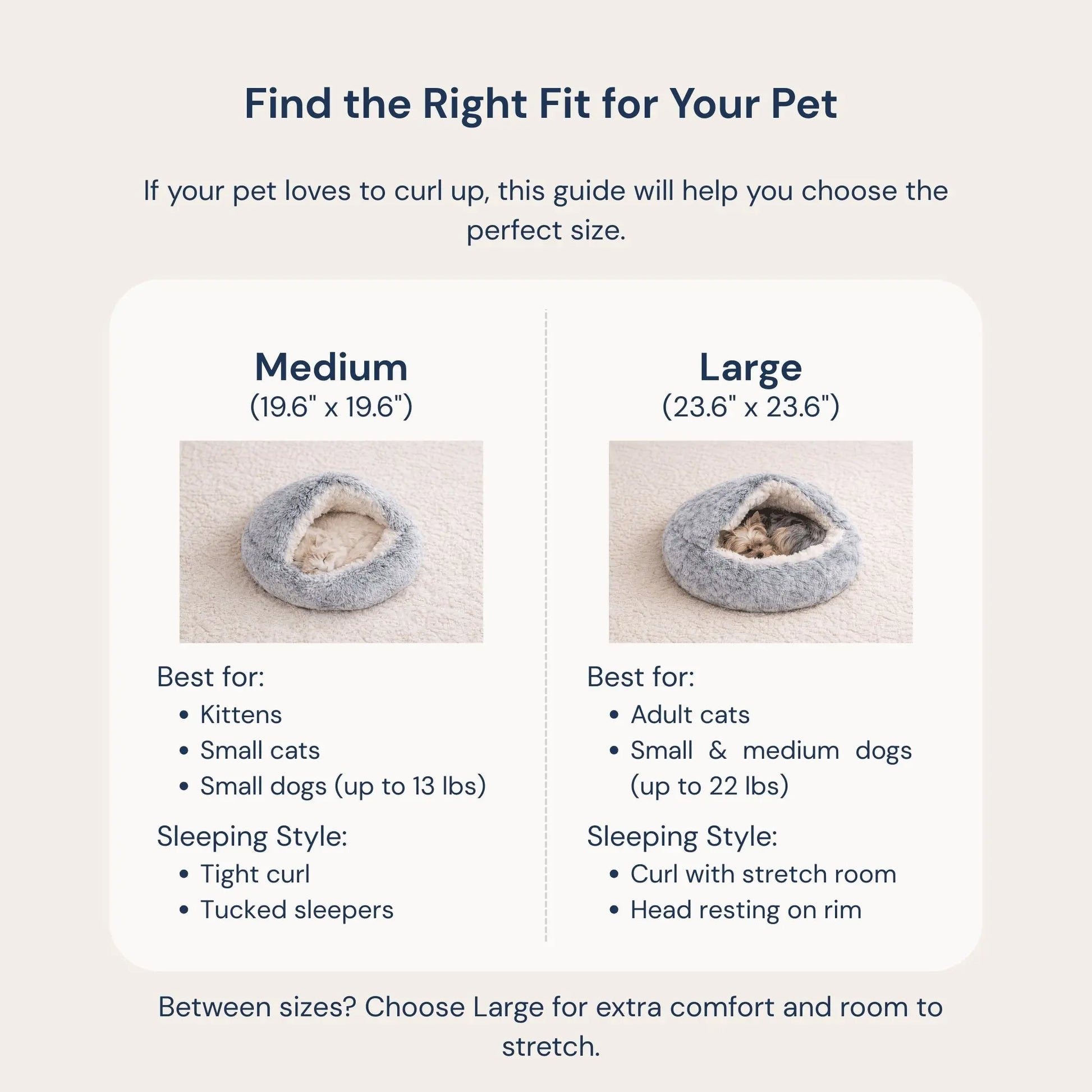 Turnspin Burrow Bed – Covered Plush Bed for Cats & Small Dogs